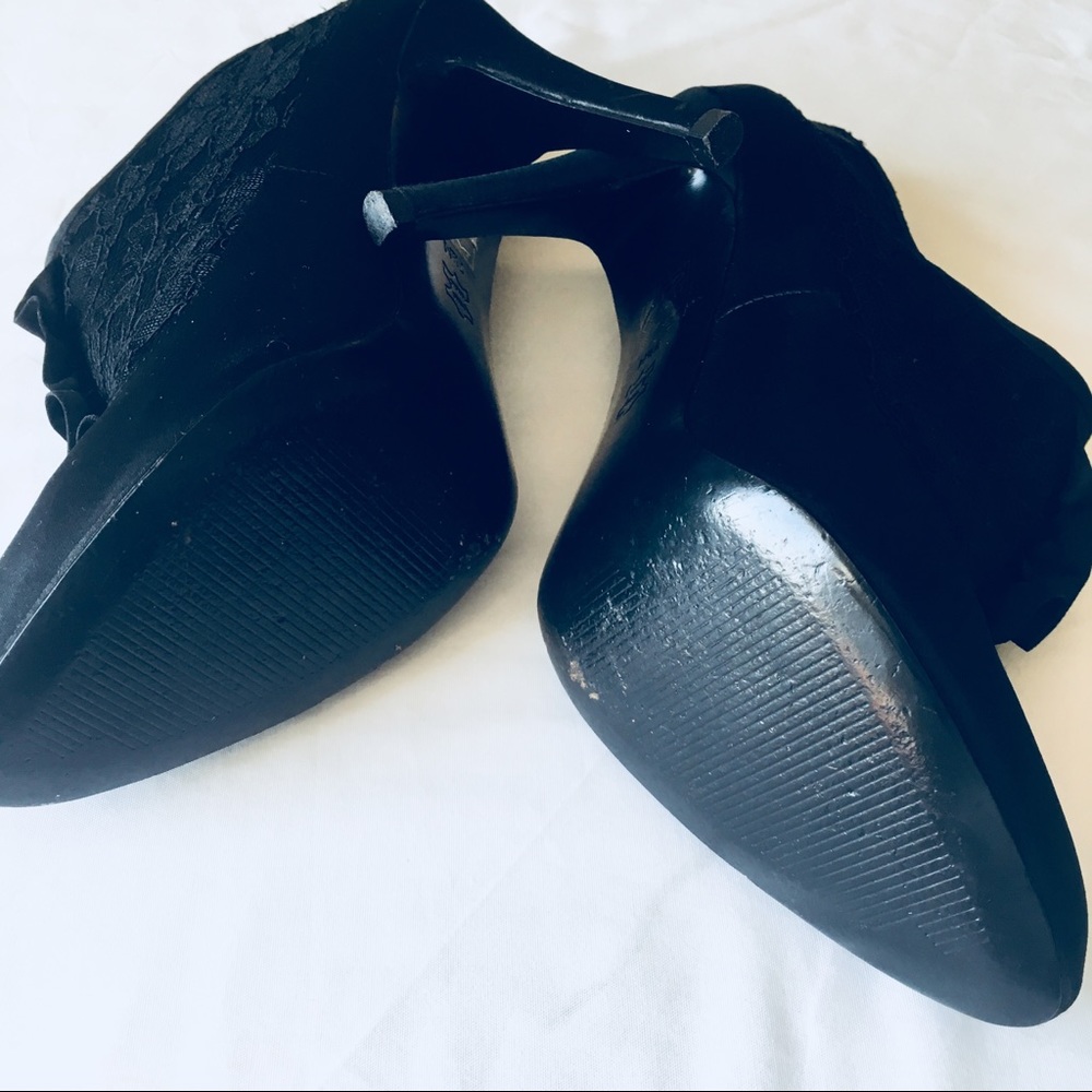 🎉Moda International Booties Stain with Ruffles - Picture 7 of 7